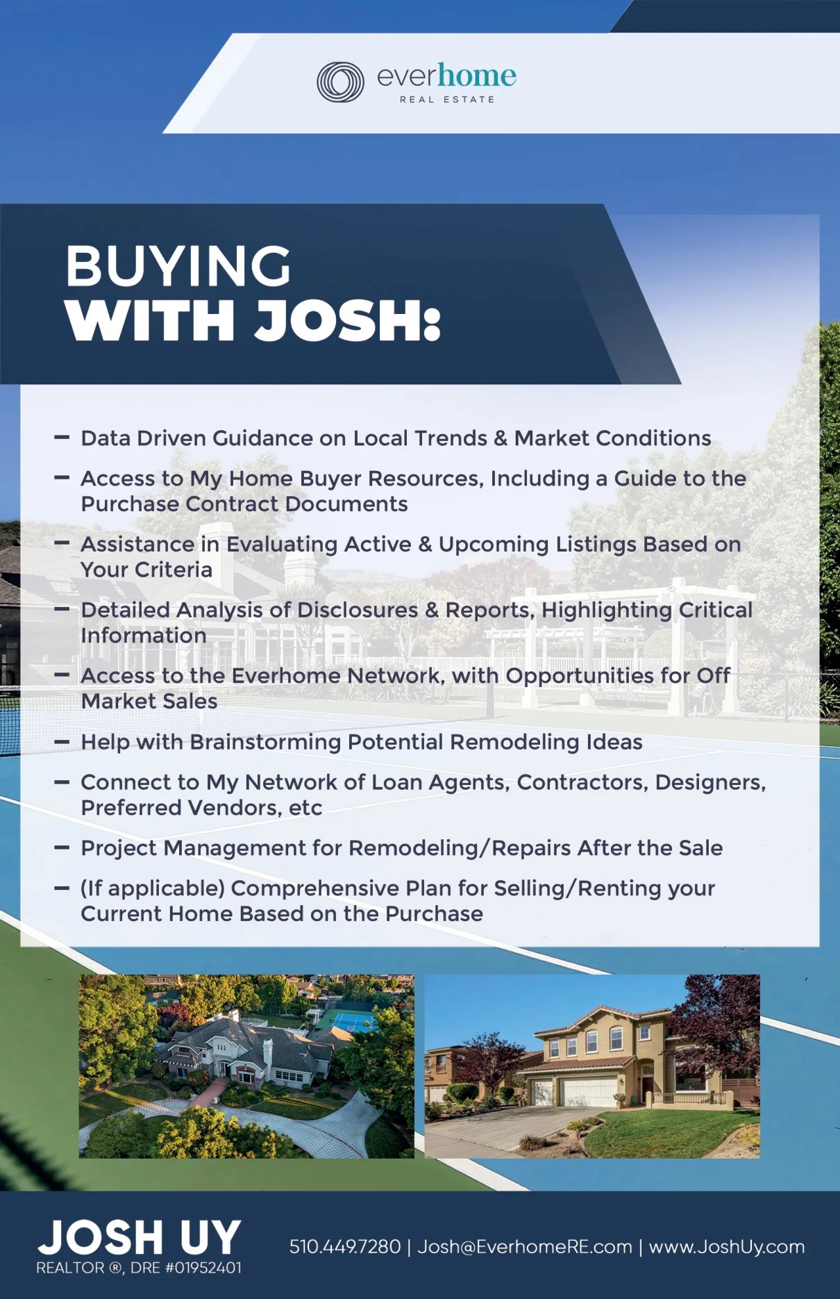 Buying With Josh: data driven guidance, disclosure review, and remodeling support